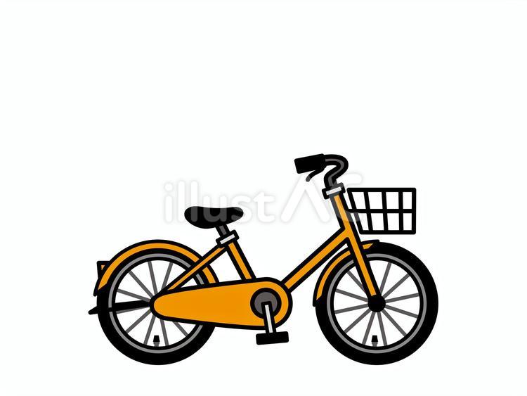 子供用自転車 自転車,子供用,乗り物のイラスト素材