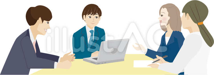 会議 会議,プレゼン,男性のイラスト素材