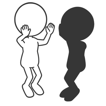 ハイタッチする人たち 棒人間,ハイタッチ,ジャンプ,喜び,成功,達成,祝福,勝利,仲間,友情のイラスト素材