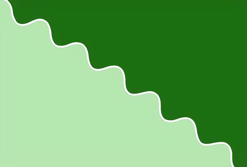 なみなみ半分背景（緑） なみなみ,半分,シンプル,ポップ,かわいい,背景,緑のイラスト素材