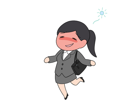 酔っ払いOL 酔っ払い,ol,会社員,泥酔,千鳥足,飲み会,新年会,忘年会,歓迎会,送別会のイラスト素材