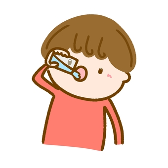 シンプルゆるい人•水を飲む 水,水分補給,人,女,男,中性的,コップ,飲む,生活,シンプルのイラスト素材