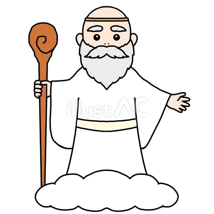 神様 神,信仰,崇拝のイラスト素材