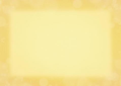 やさしい冬の金色背景と雪と光のフレーム2 金背景,ゴールド,金色,黄色,枠,光,キラキラ,ボケ,背景素材,素材のイラスト素材