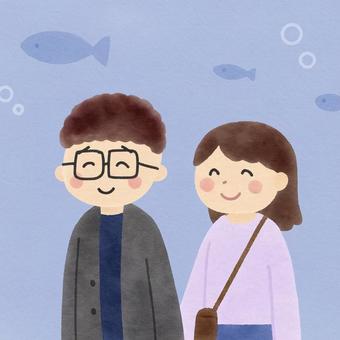水族館デート