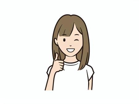 Illustration, good, a smile, t-shirt, 