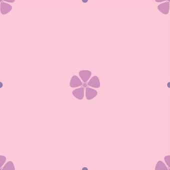 ピンクと薄紫の花模様シームレスパターン 桃色,背景,穏やか,パターン,模様,シームレス,繰り返し,リピート,花,フラワーのイラスト素材