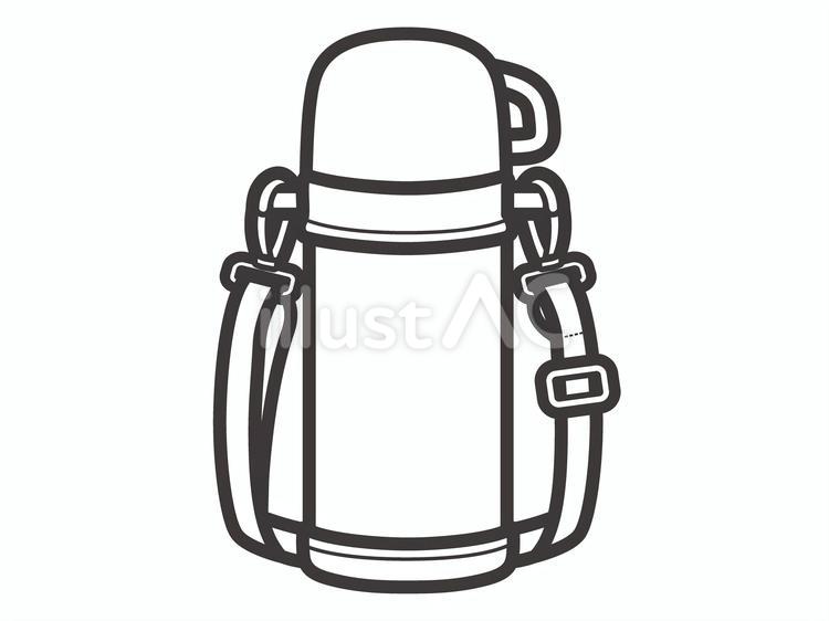 水筒18 水筒,水分補給,アイコンのイラスト素材