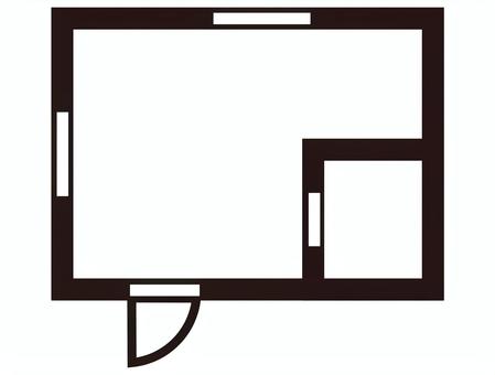 Floor plan, floor plan, plan view, elevation, JPG and PNG