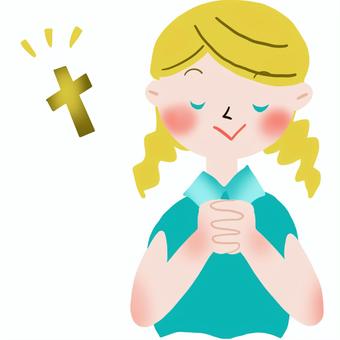 gaijin girl prayer, , JPG and PNG