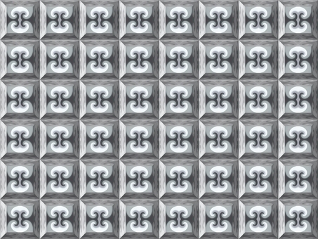 グレーのタイル調なグラフィック背景素材 グラフィック,タイル,ブロック,抽象的,幾何学模様,テクスチャ,背景,壁紙,灰色,グレーのイラスト素材