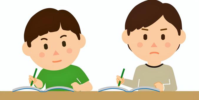 Hình minh họa, con cái, thúc đẩy, bài tập về nhà, 