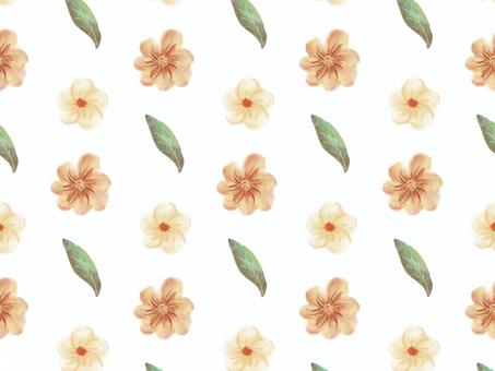 パターン画像 水彩花柄 パターン画像 水彩花柄 花柄,レトロ,水彩のイラスト素材