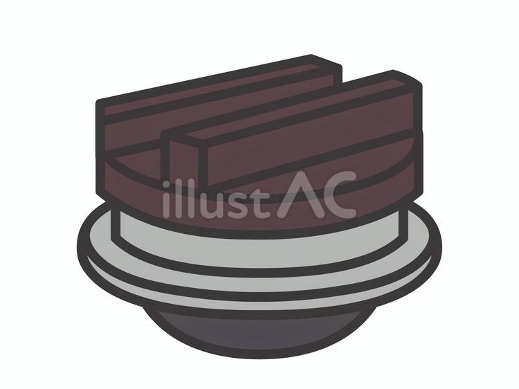 羽釜05 羽釜,炊飯,調理器具のイラスト素材