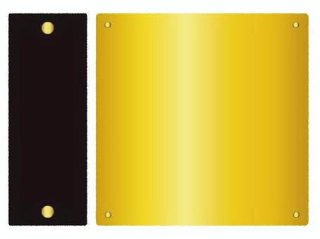 黒と金の高級表紙デザイン デザイン,フレーム,枠,ファイル,アルバム,バインダー,メニュー,金,ゴールド,黒のイラスト素材