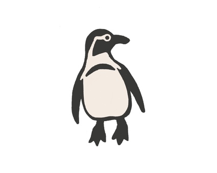 ペンギン01 ペンギン,フンボルトペンギン,鳥,動物,南極のイラスト素材