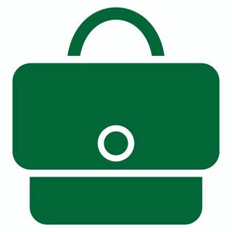 ハンドバッグのアイコン 緑 バッグ,カバン,ハンドバッグ,ブランド,ファッション,ショッピング,レディース,おしゃれ,小物,アイコンのイラスト素材