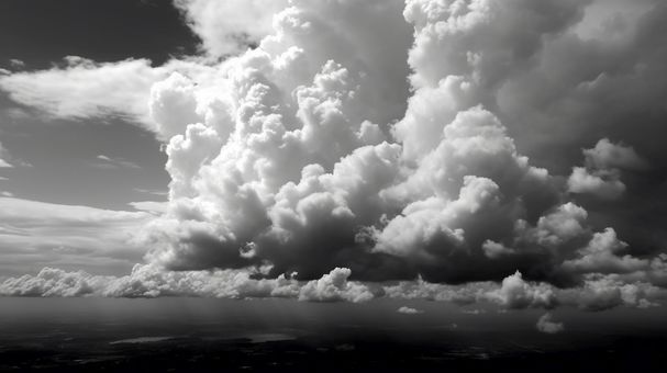 Illustration, sky, rain, cloud, 