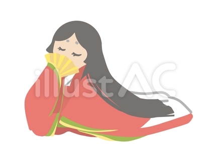 十二単姿の女性