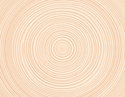 同心円が描かれた日本の木材テクスチャ