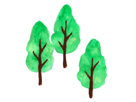 3 trees, , JPG and PNG