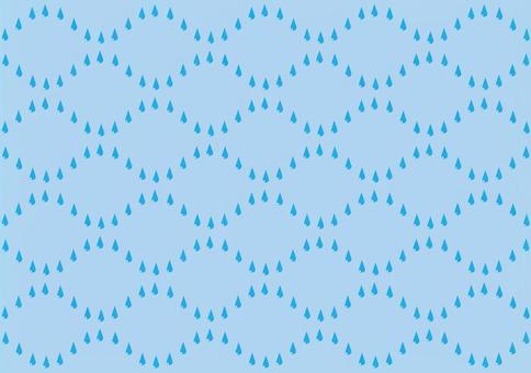 Cute water drop pattern background material, JPG and AI Cute water drop pattern background material, water droplets, drop, rain, JPG and AI