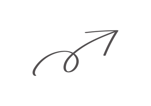手書き風 カーブ 曲線 矢印 アイコン 手書き風 カーブ 曲線 矢印 アイコン 矢印,カーブ,曲線,手書き風,アイコン,マーク,記号,ラフ,スケッチ風,くるくるのイラスト素材