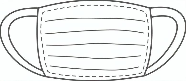 マスク マスク,衛生用品,不織布,使い捨て,持ち物,学校,感染症,花粉症,エチケット,予防のイラスト素材