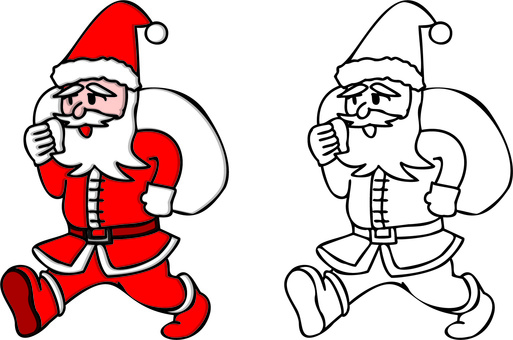 Santa santa claus Christmas, santa, santa claus, christmas, JPG, PNG and AI