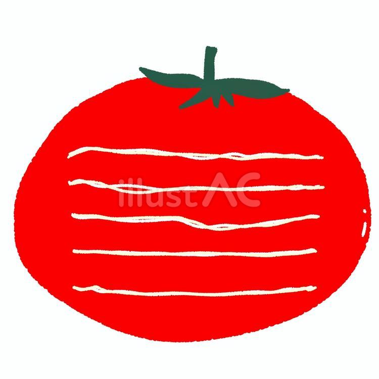 トマト便箋 トマト,便箋,手書きのイラスト素材