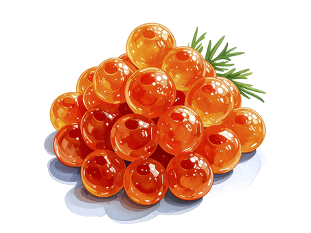 イクラ　AI生成画像 