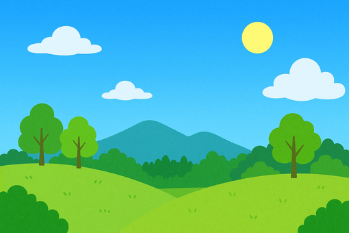 自然をテーマにしたイラスト12