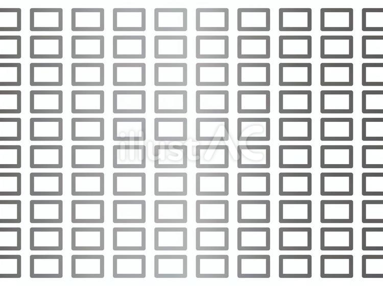 モノクロの光沢のある四角模様背景 四角,幾何学模様,タイルのイラスト素材