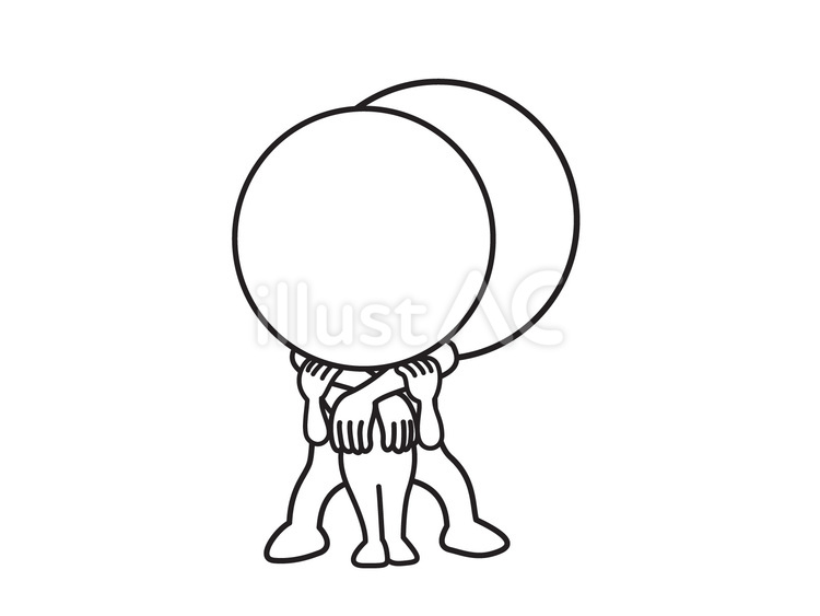 後ろから抱擁 棒人間,抱擁,恋人のイラスト素材