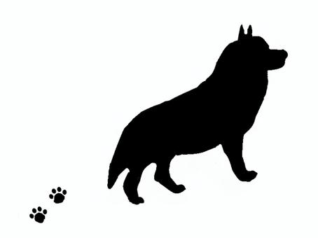 犬。。 犬,シルエット,動物,背景透過,黒犬,素材,ペット,哺乳類,アイコン,影絵のイラスト素材