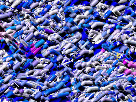 斑模様の立体的なテクスチャ背景壁紙素材 斑模様,立体的,抽象的,テクスチャ,背景,壁紙,オシャレ,青色,カラフル,シンプルのイラスト素材