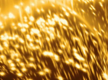 光の星流-ゴールド07 光,星,ゴールド,黄,輝き,光跡,流れ,粒子,豪華,明るいのイラスト素材