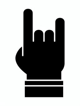 メロイックサイン