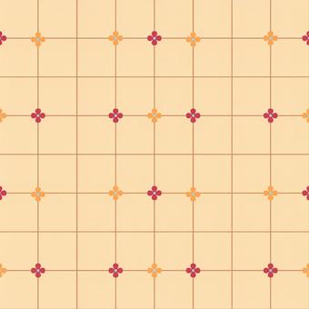 Showa retro floral background pattern (red), JPG and AI Showa retro floral background pattern (red), flower, plant, background, JPG and AI