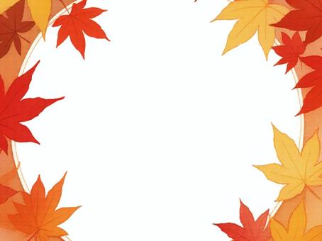 もみじのフレーム