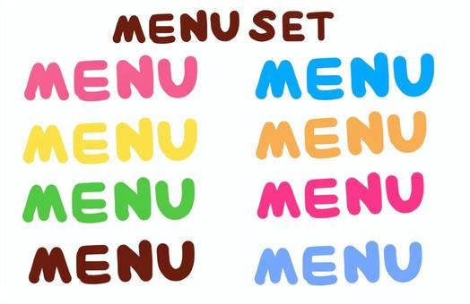 Illustration, menu, flyer, cafe, 