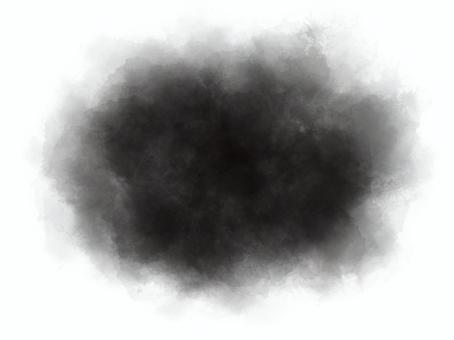 黒いもやもや もやもや,背景,テクスチャ,黒,水彩,暗雲,暗い,ダーク,怖いのイラスト素材