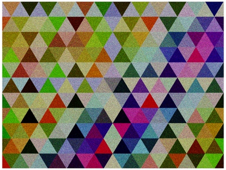 三角ポリゴンの壁紙 三角形,ポリゴン,柄,パターン,壁紙,背景,ポストカード,ザラザラ,ノイズ,幾何学のイラスト素材