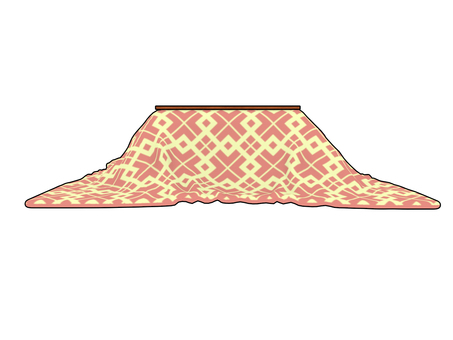 こたつ こたつ,家電製品,電化製品,布団,日本,和,3d,cg,電気こたつ,暖房のイラスト素材