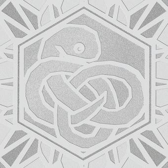 シームレスなモザイク　干支 卯　o  巳,蛇,ヘビ,干支,動物,正月,年賀状,背景素材,バックグラウンド,モザイクのイラスト素材