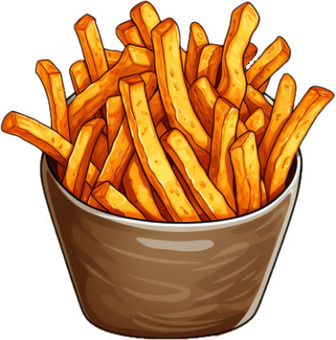 french fries, fried food, french fries, fast food, JPG and PNG