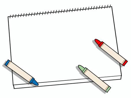 ภาพประกอบ, กระดาษวาด, ดินสอสี, ช่องว่าง, 