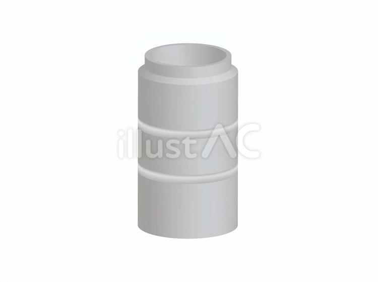 液体窒素保管容器デュアー瓶円筒形 デュアー瓶,液体窒素,冷却のイラスト素材