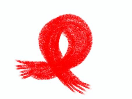 手編みのマフラー 手編み,マフラー,手描き,編み物,ハンドメイドのイラスト素材