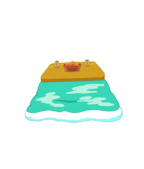 Kotatsu and oranges, Kotatsu and oranges, a kotatsu, orange, fruit,